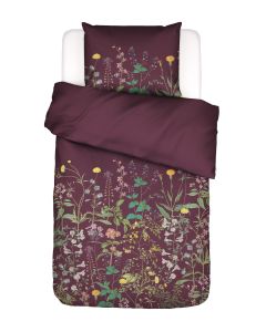 Essenza Augustina Mauve wine Bettwäsche 1p set 135x200+1 Kissenbezug