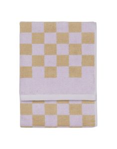 Marc O'Polo Checker Flieder Handtuch 50 x 100 cm