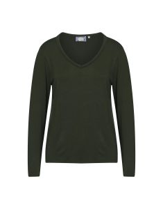 ESSENZA Eva uni Forest Green Top Langarm S