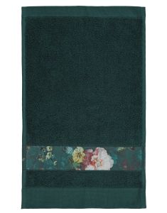 ESSENZA Fleur Dunkelgrün Gästetuch 30 x 50 cm