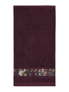 ESSENZA Fleur Plum Handtuch 70 x 140 cm