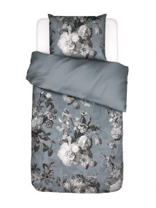 Essenza Floor Global grey Bettwäsche 1p set 135x200+1 Kissenbezug