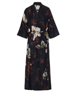 ESSENZA Jula Daffodils Reunited Schwarz Kimono M