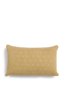 ESSENZA Knitted Ajour Fern yellow Dekokissen 30 x 50 cm