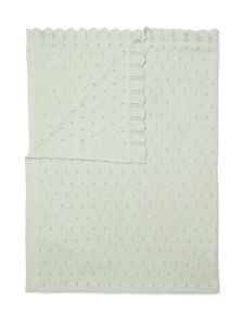ESSENZA Knitted Ajour Morning swim Plaid 130 x 170 cm