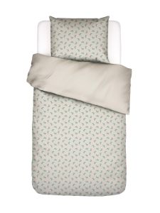 Essenza Lily melody Tofu taupe Bettwäsche 1p set 135x200+1 Kissenbezug