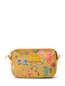 Essenza Megan Marigold Flower ochre Schminktasche 20x8x11