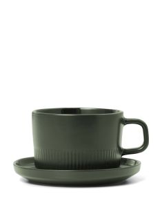 marc-o-polo Moments Olive Green Coffee cup & saucer 20 cl