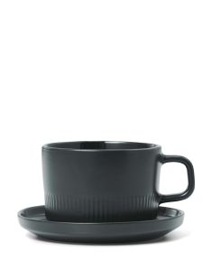 marc-o-polo Moments Anthrazit Coffee cup & saucer 20 cl