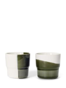 Marc O'Polo Moments Forest Green Kaffee Becher 2x 28 cl
