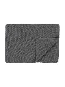 Marc O'Polo Nordic knit Stone Plaid 130 x 170 cm
