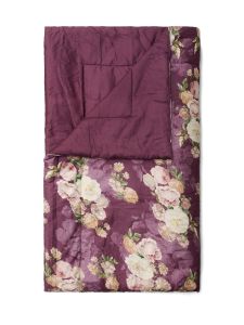 Essenza Orianna Mauve wine Tagesdecke 150 x 200 cm