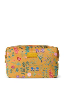 Essenza Pepper Marigold Flower ochre Kulturbeutel 28x13x17