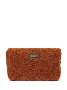 ESSENZA Pepper Teddy Leather Brown Schminktasche Large