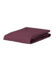 ESSENZA Premium Percale Marsala Spannbettlaken 80 x 200 cm