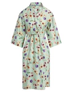 ESSENZA Sarai Fiorre Subtle green Kimono XS