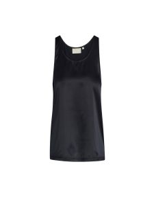 ESSENZA Shelby satin Uni Anthrazit Top ärmellos XS
