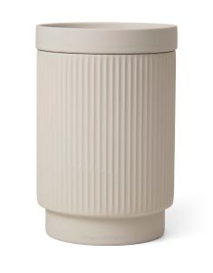 marc-o-polo The Wave Oatmeal Storage container L 12 x 12 x 17 cm