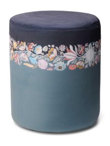ESSENZA Veroniq Balsam green Samthocker 40 cm