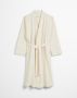 Marc O'Polo Classic fine stripe Kimono Dark Sand