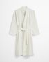 Marc O'Polo Classic fine stripe Kimono Grey mist