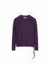 ESSENZA Daphni Melange Top Langarm Purple grape