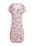 ESSENZA Isa Fiorre Nachthemd Kurzarm Pale lilac
