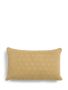 ESSENZA Knitted Ajour Dekokissen Fern yellow