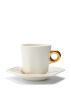 ESSENZA Masterpiece Espressotasse & Untertasse Off white