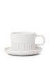 Marc O'Polo Moments Espressotasse & Untertasse Chalk White
