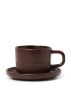 Marc O'Polo Moments Espressotasse & Untertasse Earth Brown