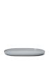 Marc O'Polo Moments Soft Grey Servierplatte 40 x 24.5 cm