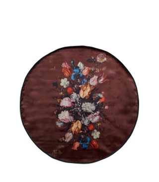 Beautiful Bouquet Braun Teppich klein 90 cm