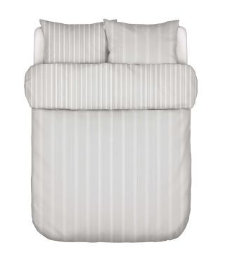 Marc O'Polo Classic fine stripe Anthrazit Bettwäsche 200 x 220 cm
