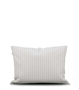 Marc O'Polo Classic fine stripe Anthrazit Kissenbezug 40 x 40 cm