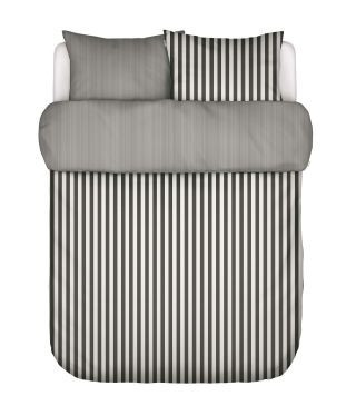 Marc O'Polo Classic Stripe Anthrazit Bettwäsche 200 x 220 cm