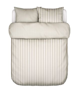 Marc O'Polo Classic Stripe Oatmeal Bettwäsche 200 x 220 cm