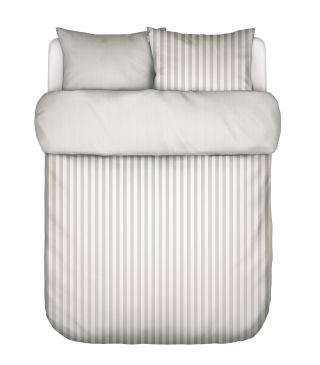 Marc O'Polo Classic Stripe Silver Bettwäsche 200 x 220 cm