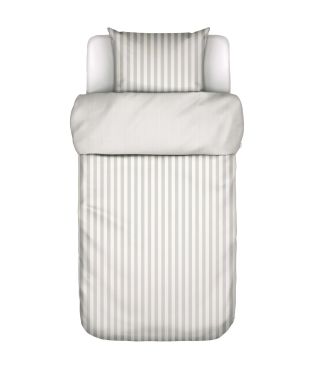 Marc O'Polo Classic Stripe Silver Bettwäsche 140 x 200 cm