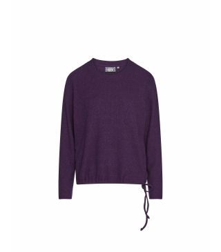 ESSENZA Daphni Melange Purple grape Top Langarm XS