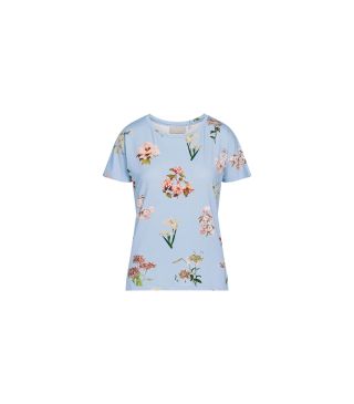 ESSENZA Ellen Annebella Zen blue Top Kurzarm M
