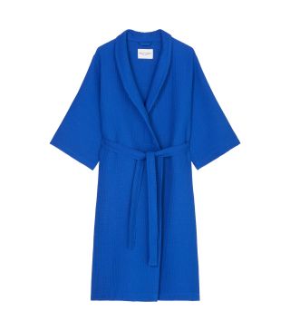 Marc O'Polo Essential Women Cool Cobalt Bademantel S