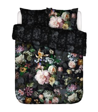 ESSENZA Fleur Festive Blooming Black Bettwäsche 200 x 200 cm