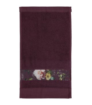 ESSENZA Fleur Plum Gästetuch 30 x 50 cm