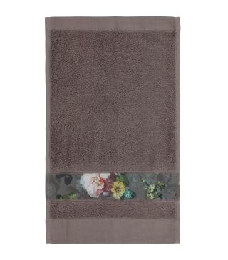 ESSENZA Fleur Taupe Gästetuch 30 x 50 cm