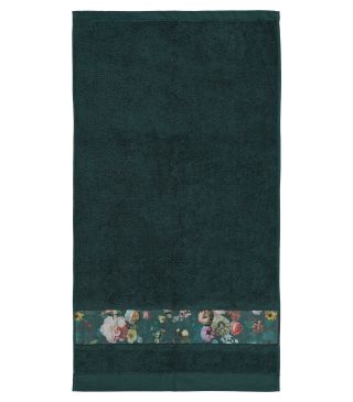 ESSENZA Fleur Dunkelgrün Handtuch 60 x 110 cm