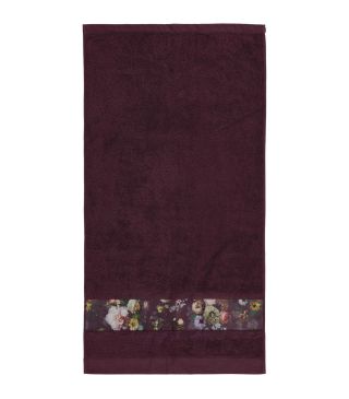 ESSENZA Fleur Plum Handtuch 70 x 140 cm
