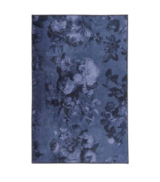 Essenza Flora Nightblue Teppich 120 x 180 cm
