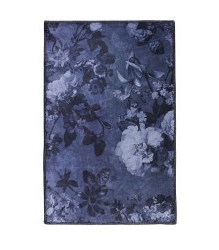 Essenza Flora Nightblue Teppich 60 x 90 cm