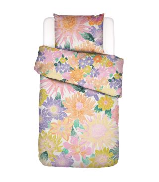 ESSENZA Flower fling Bright white Bettwäsche 135 x 200 cm